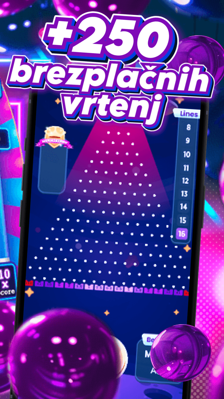 Plinko Slovenija Screenshot